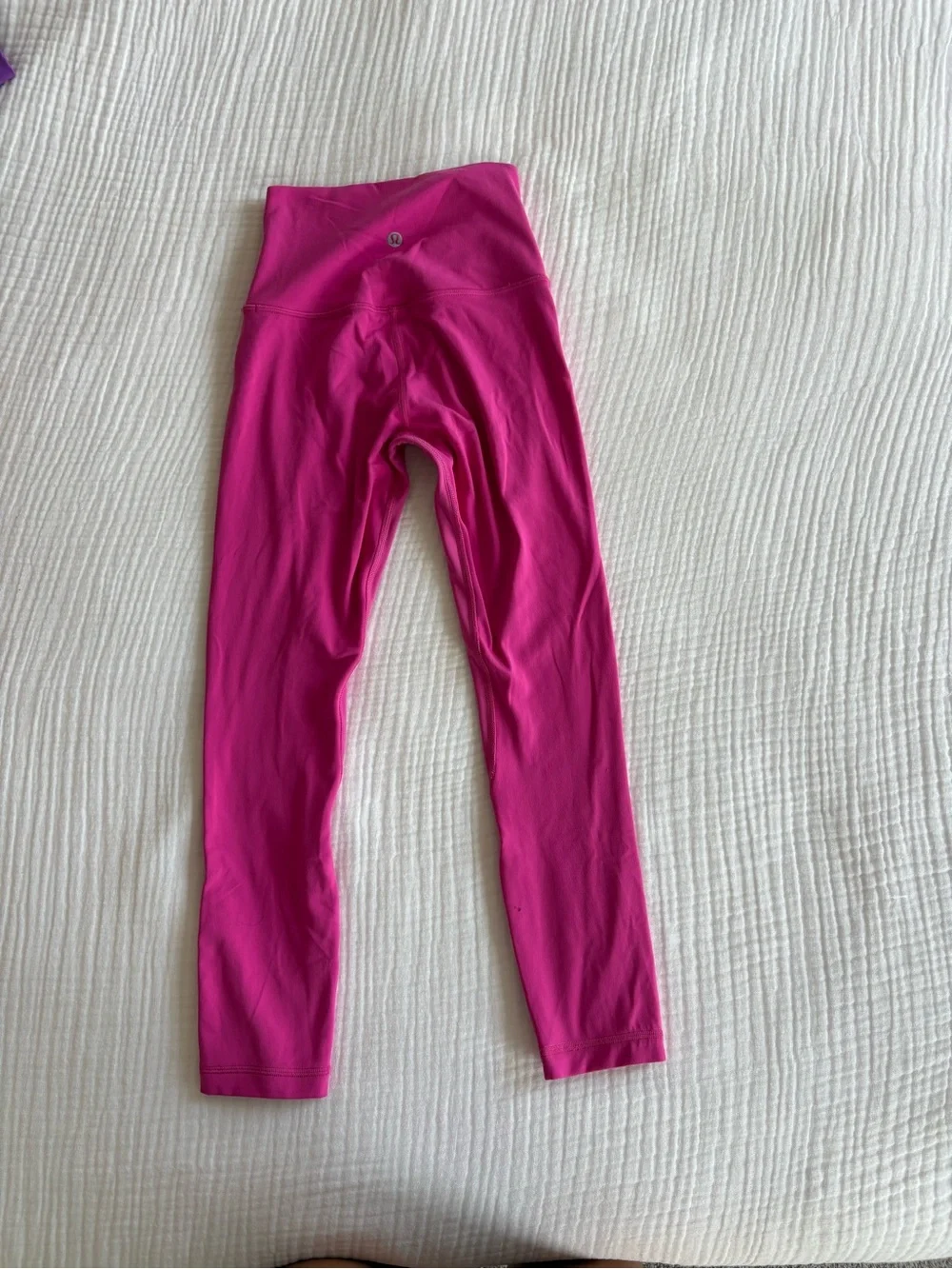Womens High-Waist Active Leggings - hot pink